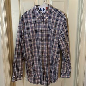 Vineyard vines 100% Cotton Plaid Shirt size M